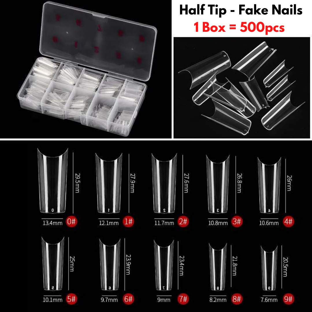 Half Tip - Fake Nails C29-Nail Envy-
